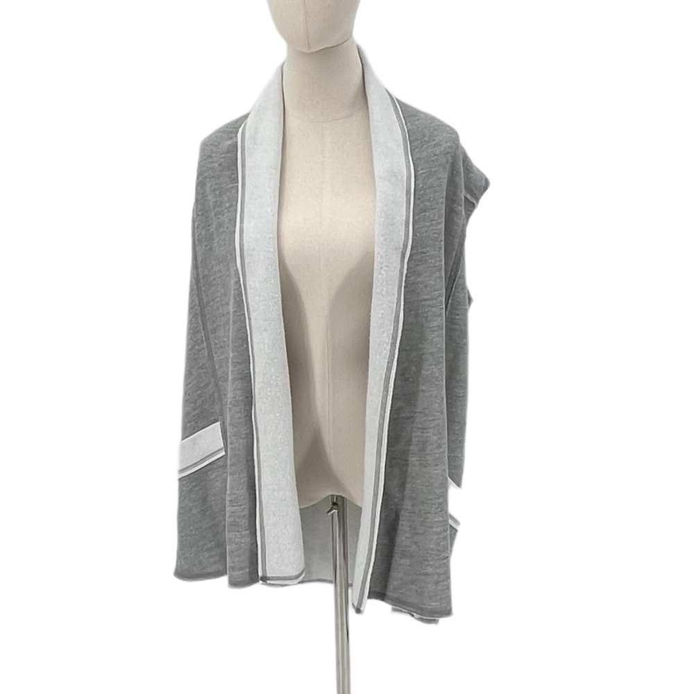 DREW Gray Fleece Lined Vest Size XS Women's